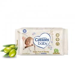 Cussons Baby Wipes Pure and Gentle 45s