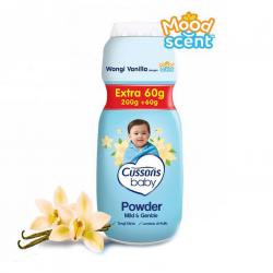 Cussons Baby Powder Mild and Gentle Extra Fill 200gr+60gr