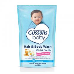 Cussons Baby Hair and Body Wash Mild and Gentle Doy Refill 400ml