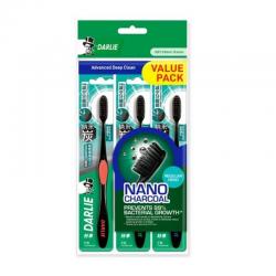 Darlie Toothbrush Charcoal Clean 3pcs