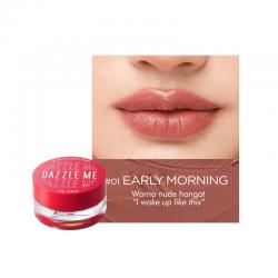 Dazzle Me 2in1 Love Jam Lip Clay 01 Early Morning 3gr