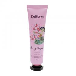 DeBiuryn Hand and Nail Essential Cream Cherry Blossom 30ml