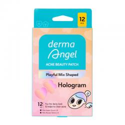 Derma Angel Acne Patch Playful Heart & Flower Shaped 12s