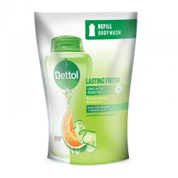 Dettol Pouch Bodywash Lasting Fresh 410gr