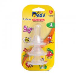 Dodo Nipple Blister Pack 3 Pcs Size XL