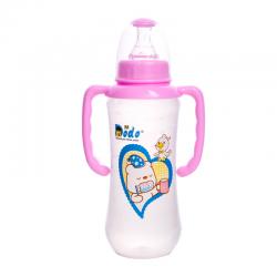 Dodo Botol PP Streamline Handle Pink 280ml