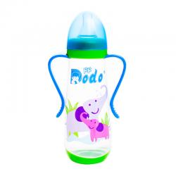 Dodo Botol Peanut With Handle Biru 9 Oz