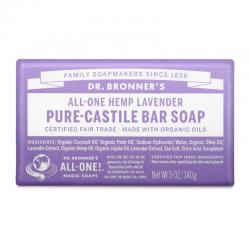 Dr Bronners Pure Castille Bar Soap Lavender 140gr