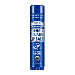 Dr Bronners Organic Lip Balm Peppermint 4gr