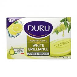 Duru Natural Olive White Brilliance 90gr