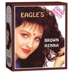 Eagles Brown Henna Hair Dyes Box (6pcs @10gr) 