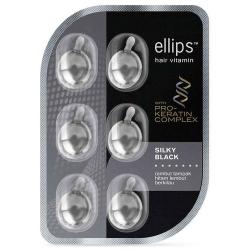 Ellips Hair Vitamin Keratin Silky Black Blister