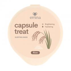 Emina Capsule Treat Sleeping Mask Rice 10ml
