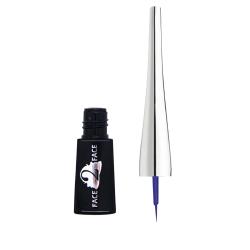 Face2Face Eye Liner Liquid Blue Waterproof and Longlasting 5.5ml