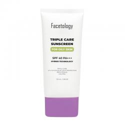 Facetology Triple Care Sunscreen for Oily Skin 100ml