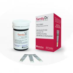 FamilyDr Test Strip Blood Glucose AGM-513S 25s