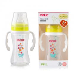 Farlin MomFit PP Wide Neck Feeding Bottle with Handle 270ml