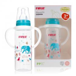 Farlin MomFit PP Standard Neck Feeding Bottle with Handle 240ml