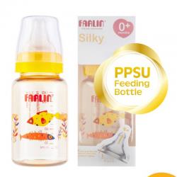 Farlin Silky PPSU Little Artist Standard Neck Feeding Bottle 140ml