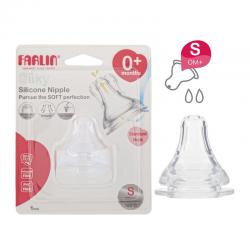 Farlin Silky Nipple Wide Neck S 1pc