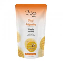 Feira Goats Milk Shower Cream Refill Pouch Royal Honey 850ml