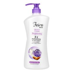 Feira Goats Milk Shower Cream Bottle Rose 1000ml