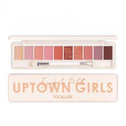 Focallure 10 Color Eyeshadow Palette FA-158 02 Sakura In Dream 10gr