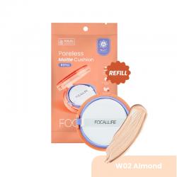 Focallure Refill Poreless Matte Cushion W02 Almond