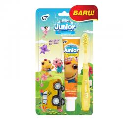 Formula Pasta Gigi Junior Rasa Orange Breeze + Sikat Gigi