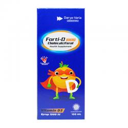 Forti-D 1000 IU Vitamin D3 Sirup Anak 100ml