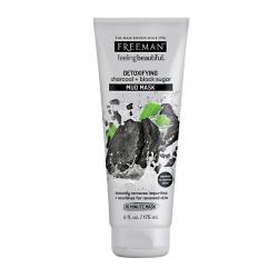 Freeman Mud Mask Detoxifying Charcoal and Black Sugar 175ml (ED: Okt 25)