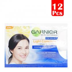 Garnier Light Complete Night Yoghurt 7ml (PAKET ISI 12pcs)