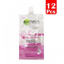 Garnier Sakura White Day Sachet Spout Wrp 7ml (PAKET ISI 12pcs)