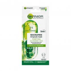 Garnier Ampoule Mask Niacinamide & Kale Purifying 15gr