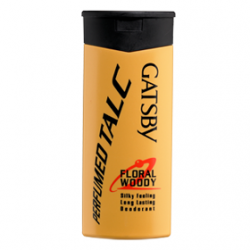 Gatsby Perfumed Talc Floral Woody 90gr