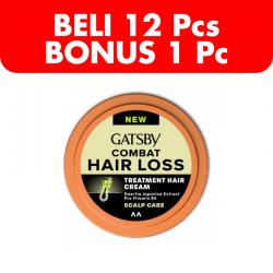 Gatsby Treatment HC Scalp Care S 70gr (BELI 12pcs BONUS 1pc)