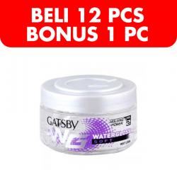 Gatsby Water Gloss Soft 150gr (BELI 12pcs BONUS 1pc)