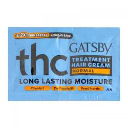 Gatsby Treatment Hair Cream Normal Double 5gr x 2 Sachet (ED: Jun 25)