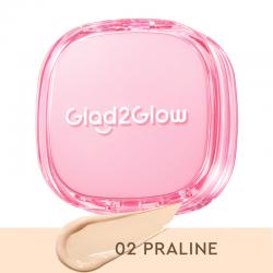 Glad2Glow Perfect Cover Cushion 02 Praline 11gr