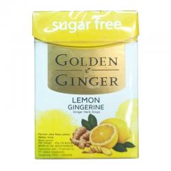 Golden Ginger Flip Top Sugar Free Lemon Gingerin 45gr