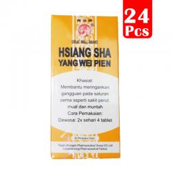 Great Wall Brand Hsiang Sha Yang Wei Pien 60 Tablet (PAKET ISI 24pcs)