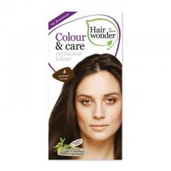 Hair Wonder Colour & Care Permanent Colour 4 Medium Brown 100ml