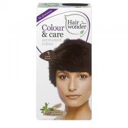 Hair Wonder Colour & Care Permanent Colour 3 Dark Brown 100ml