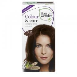 Hair Wonder Colour & Care Permanent Colour 3.44 Dark Copper Brown 100ml