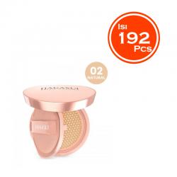 Hanasui Serum Cushion 02 Natural 15gr (Isi 192pcs)