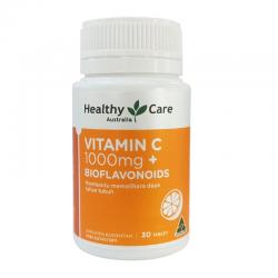 Healthy Care Vitamin C 1000mg + Bioflavanoids 30 Tablet