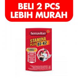 Hemaviton Stamina Plus D3+K2 Sleeve 5 Kapsul (BELI 2pcs LEBIH MURAH)