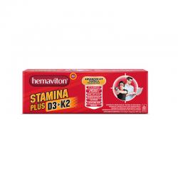Hemaviton Stamina Plus D3+K2 Strip 5 Kapsul 