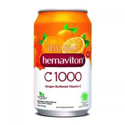 Hemaviton C1000 Less Sugar Orange 330ml (ED: Jun 27)