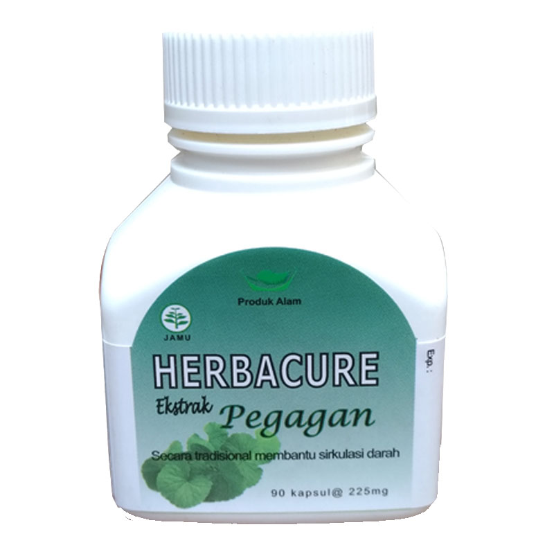 Jual Herbacure Ekstrak Pegagan 90 Kapsul - HBHoz